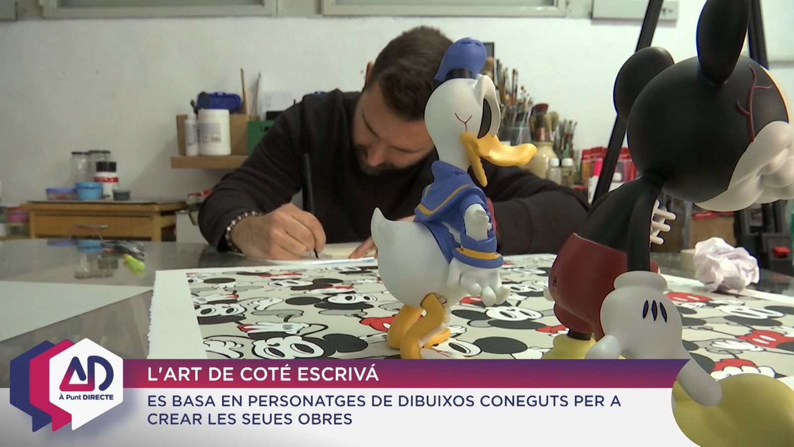 L’artista Coté Escrivá