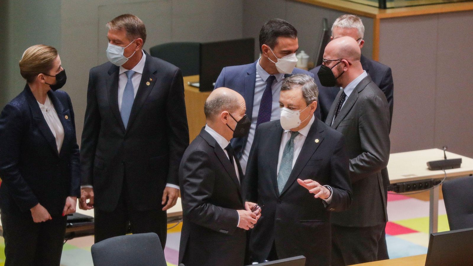 Reunió dels líders europeus a Brussel·les Reunió dels líders europeus a Brussel·les