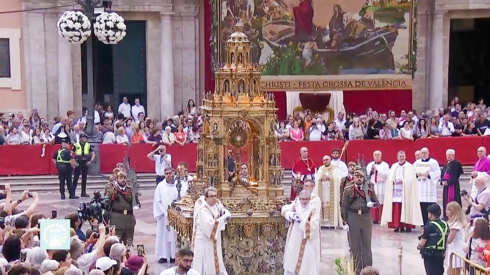 La Processó del Corpus Christi podrà seguir-se per À Punt a partir de les 19 hores