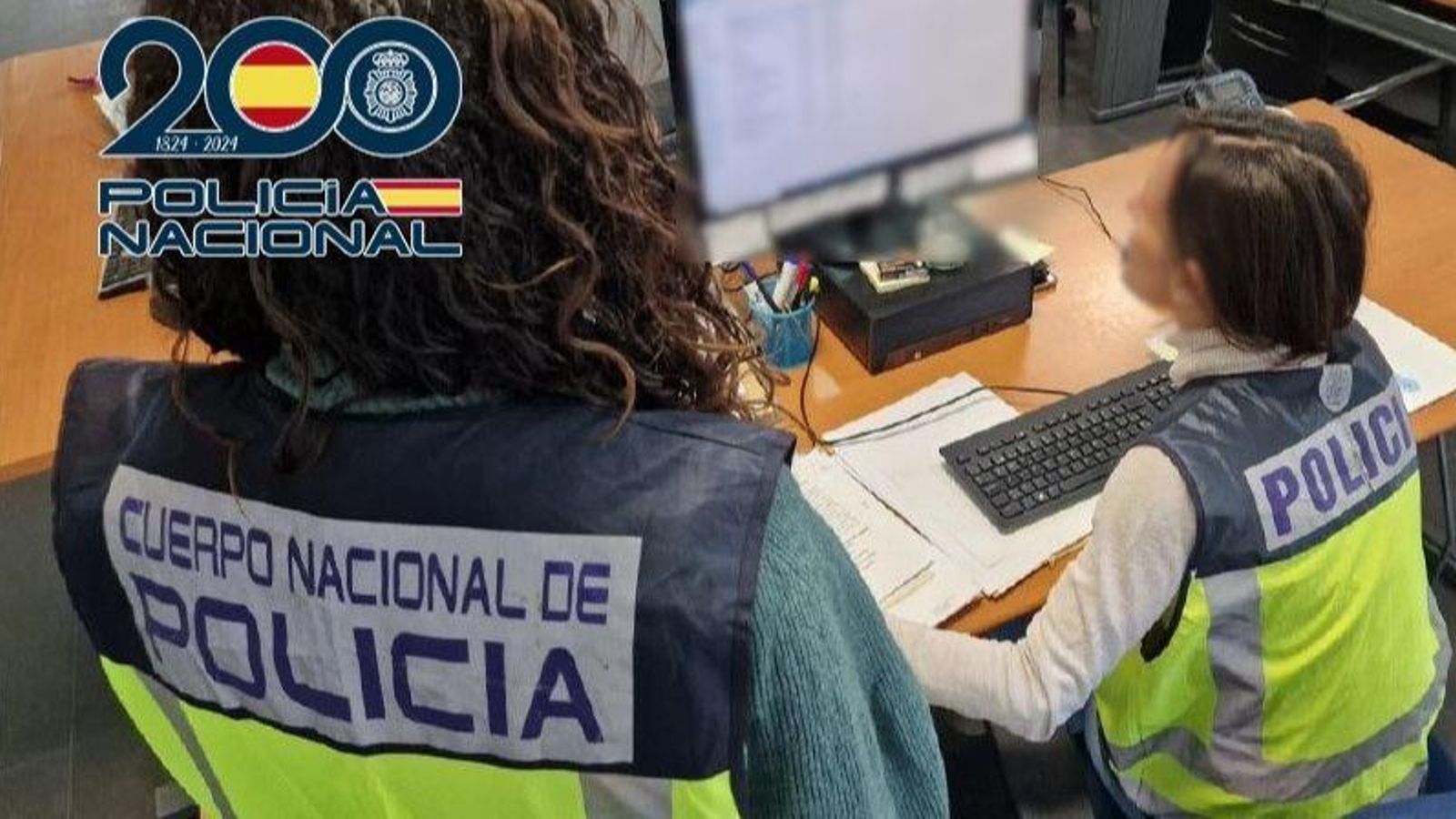 Imatge d'arxiu d'investigadores de la Policia Nacional