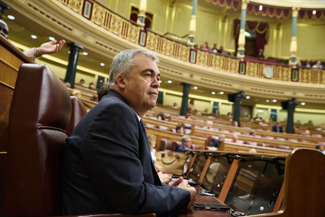 Imatge d'arxiu de Santos Cerdán al Congrés