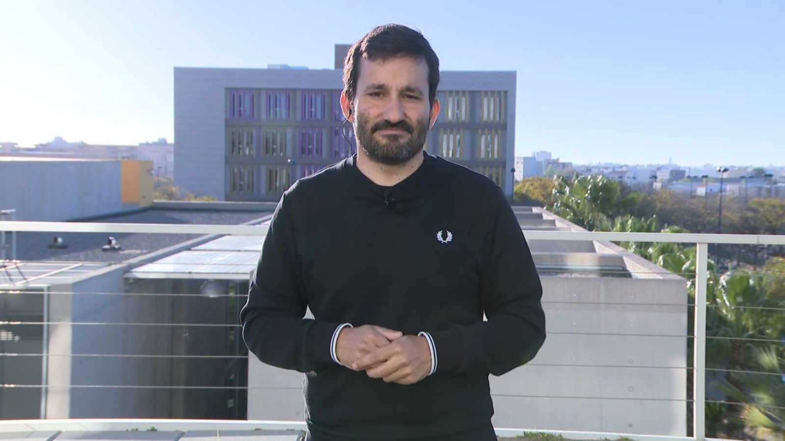 Vicent Marzà, en una entrevista en 'Les notícies del matí' Vicent Marzà, en una entrevistes a les Notícies del Matí