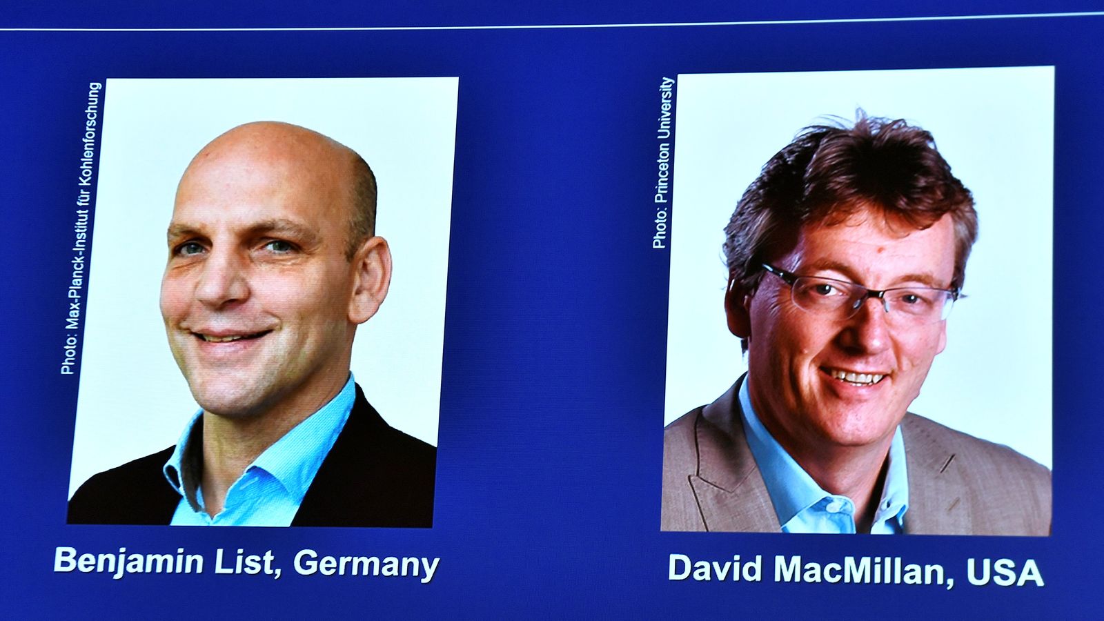 Els científics Benjamin List i David W.C. McMillan