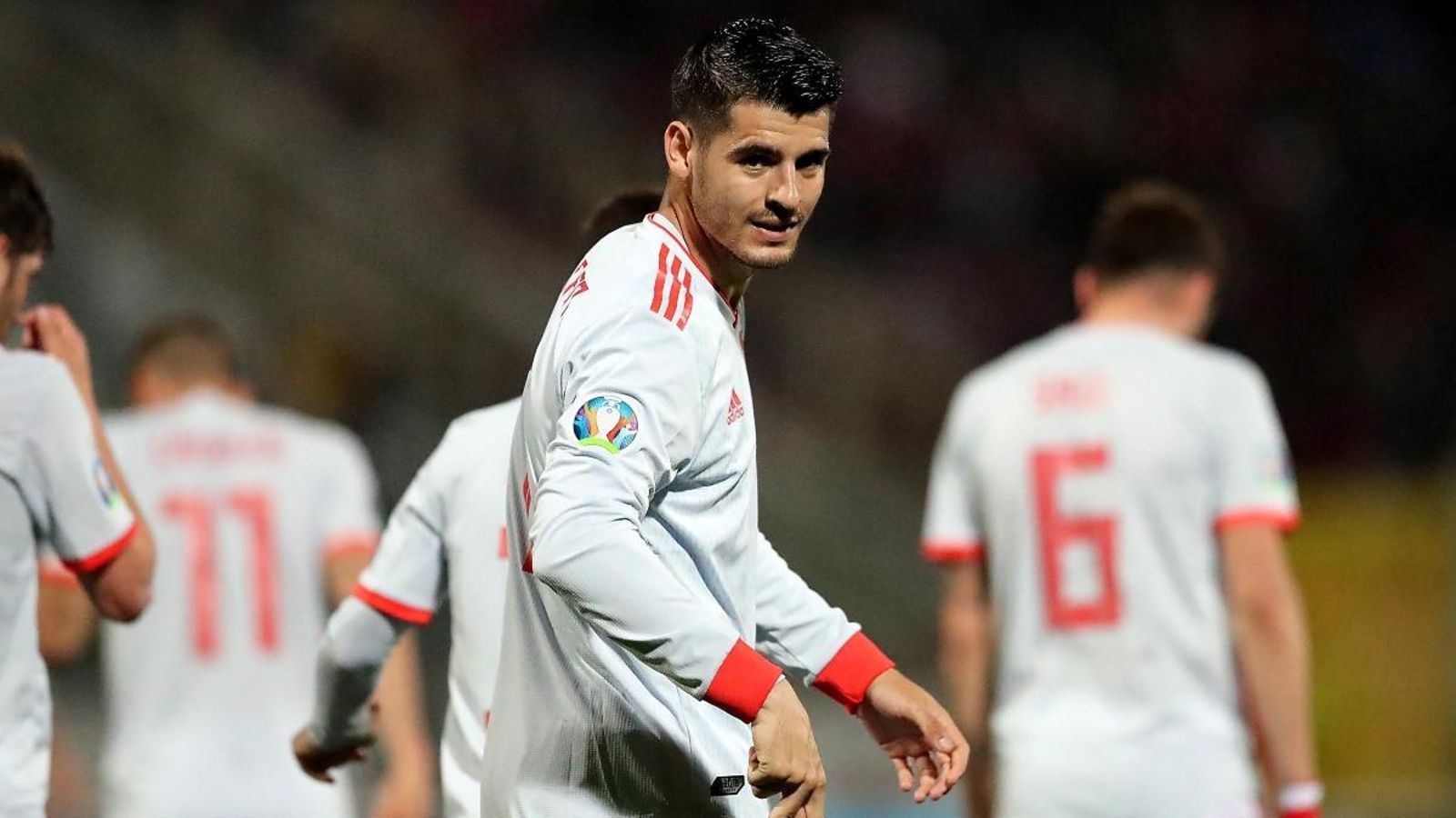Morata, autor dels dos gols d'Espanya