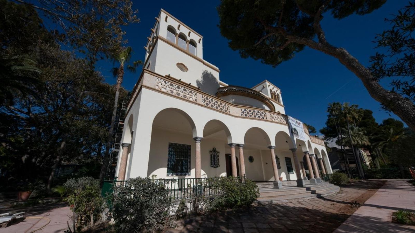 Vil·la Elisa després del procés de restauració