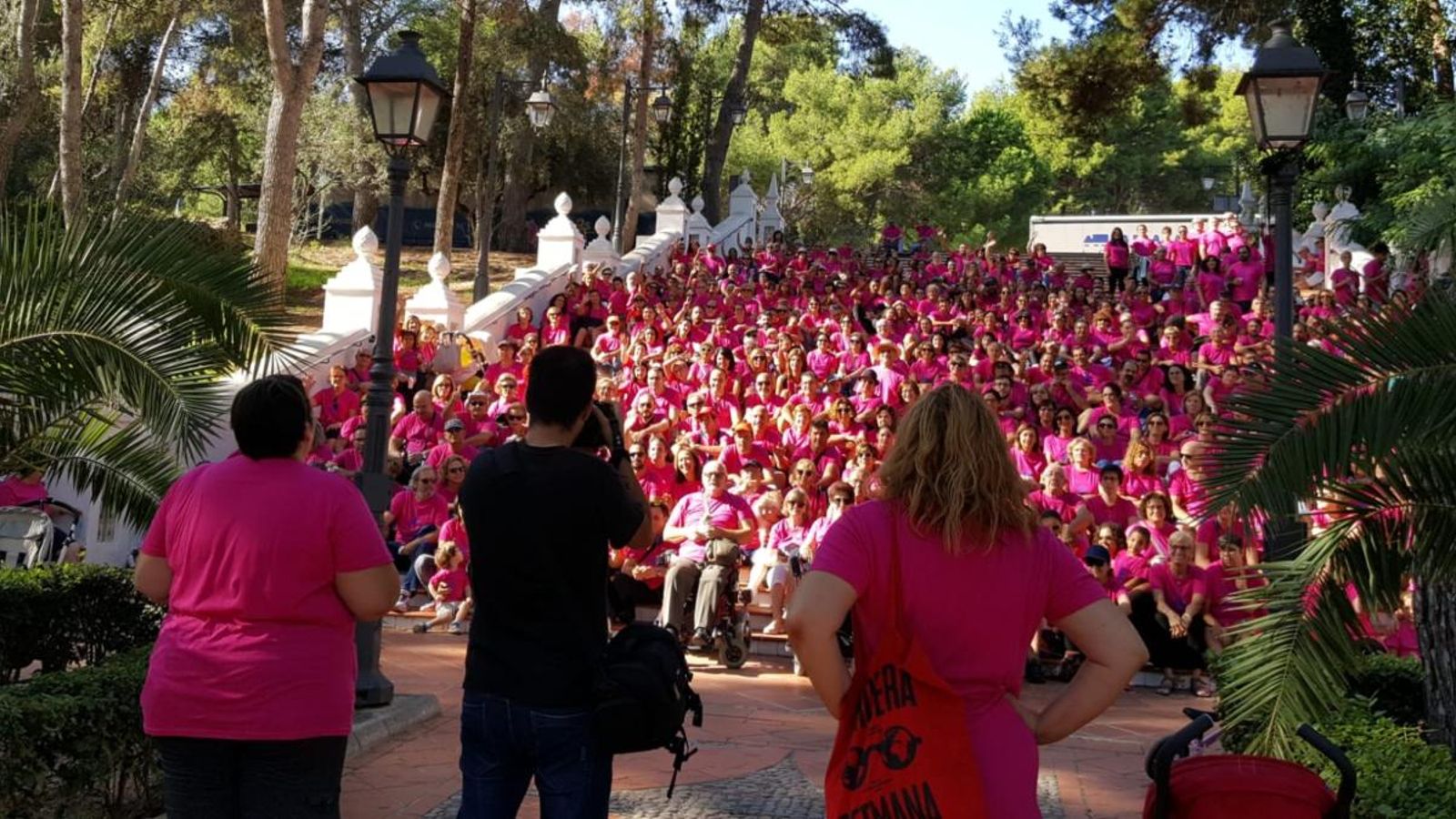 Els participants de la carrera han fet un descans en el paratge del Termet