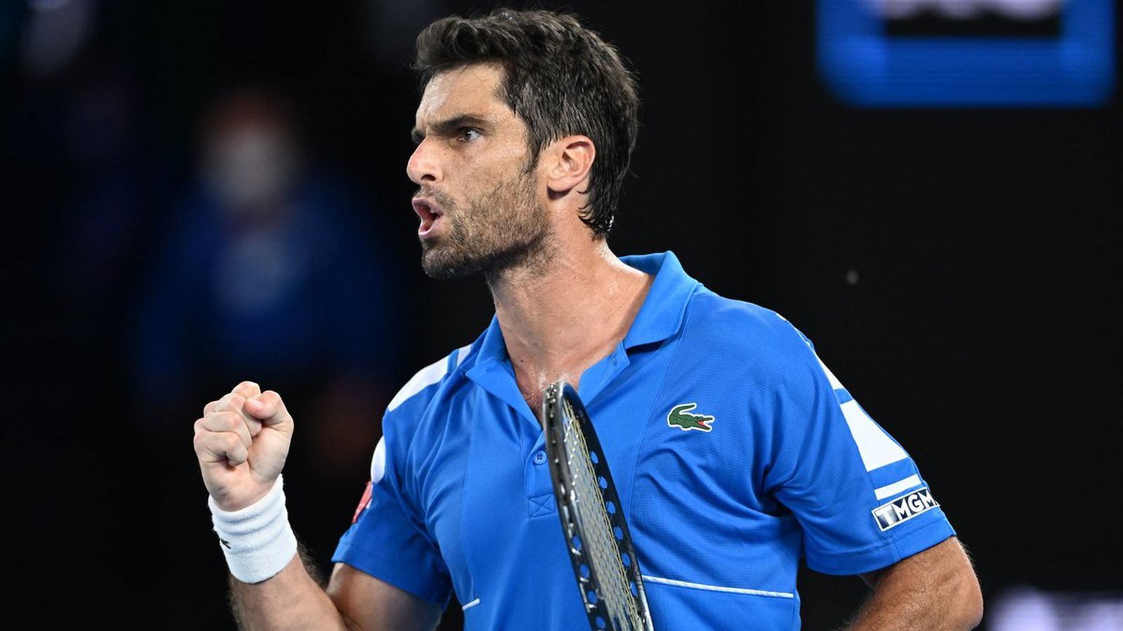 Pablo Andújar durant un partit en 2022