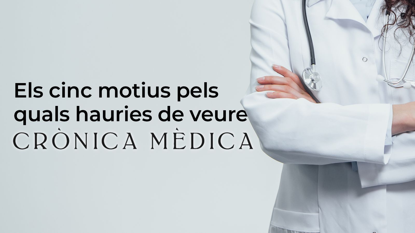 Tots els capítols de 'Crònica mèdica' disponibles al web d'À Punt