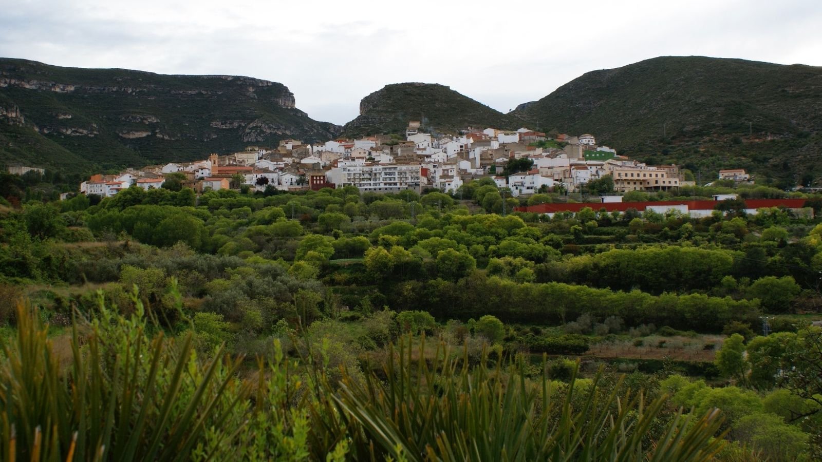 Vista panoràmica de Millars, on s'ha sentit el terratrèmol aquest dijous
