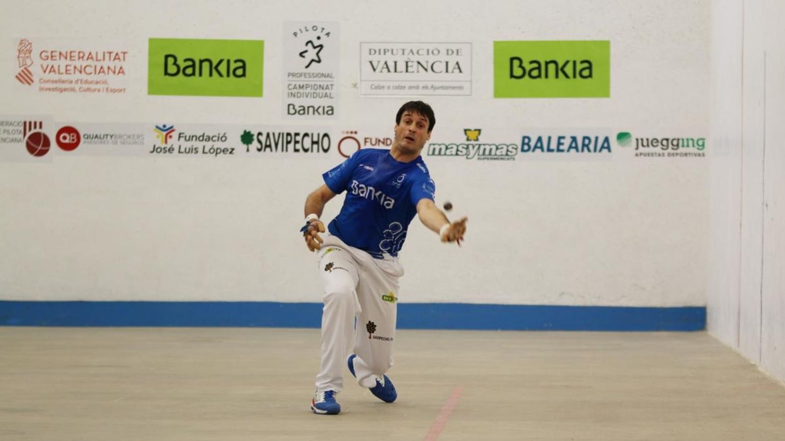 Genovés II s'anuncia al trinquet de Pelai