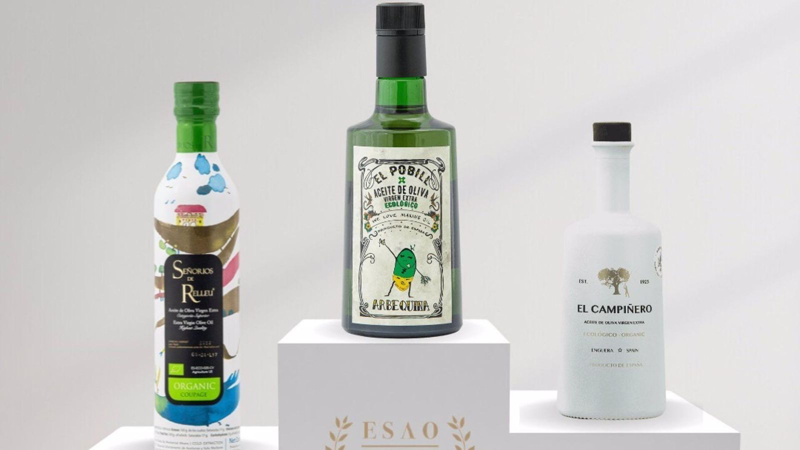 Els tres millors Oli d'Oliva Verge Extra Ecològic de la Comunitat Valenciana