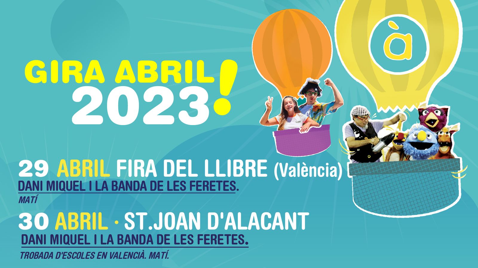 Cartell festes 29-30 abril