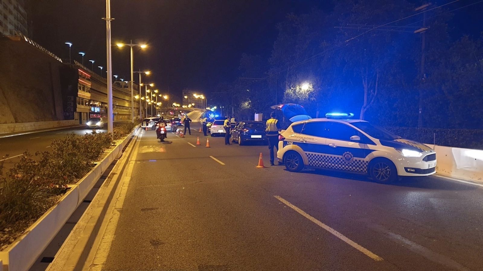 Dispositiu de control policial