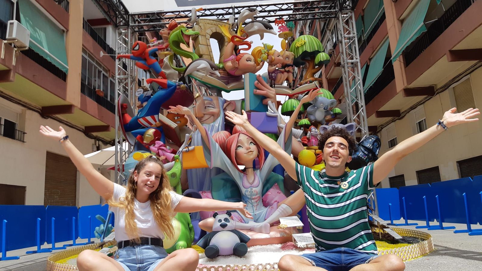 Laia i Pau a la foguera Florida-Portazgo de 2022