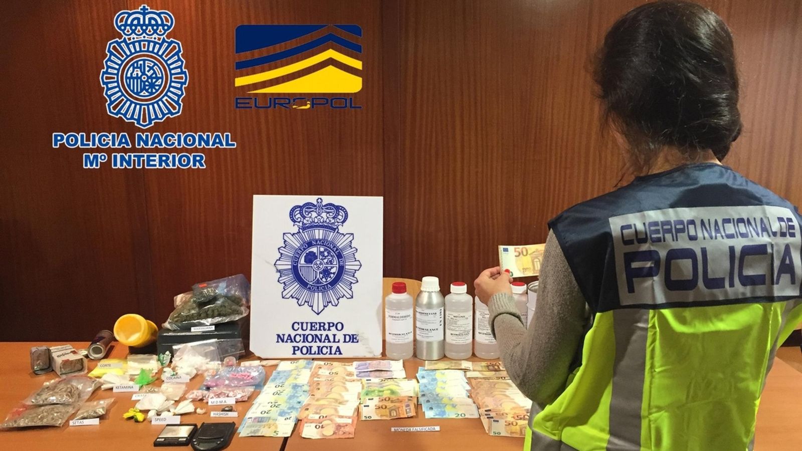 La Policia Nacional ha participat en l'operació internacional Deep Money