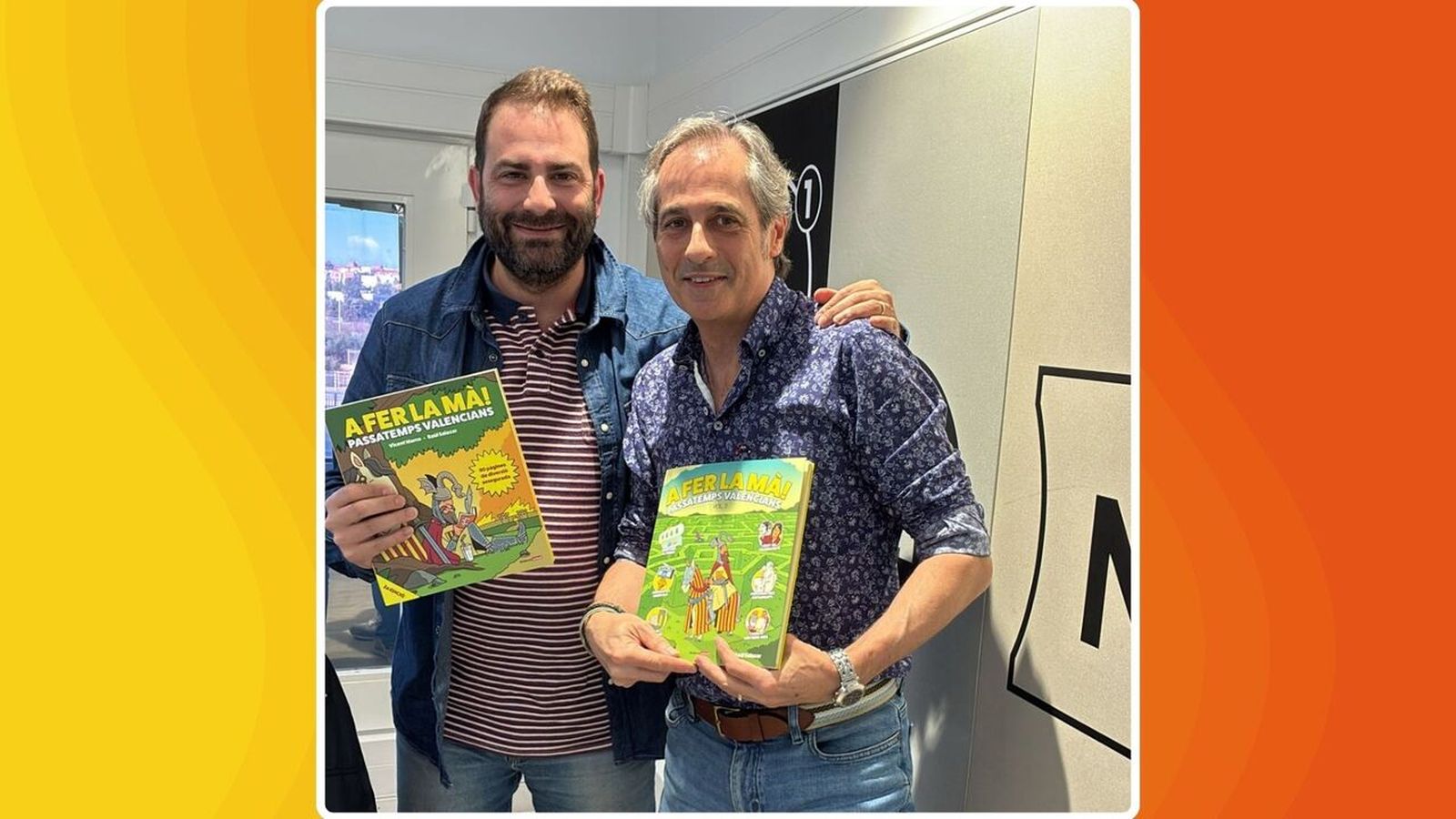 27.04.2026 | Vicent Marco i Raúl Salazar presenten ‘A fer la mà: passatemps valencians’