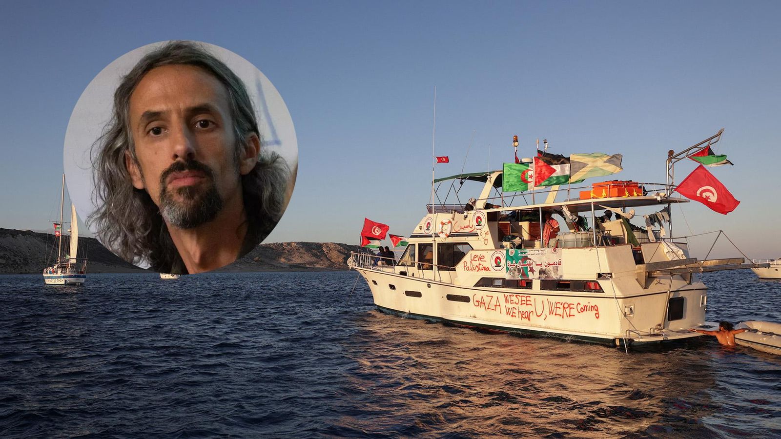 Juan Bordera viatjava en la Flotilla que portava ajuda humanitària a Gaza