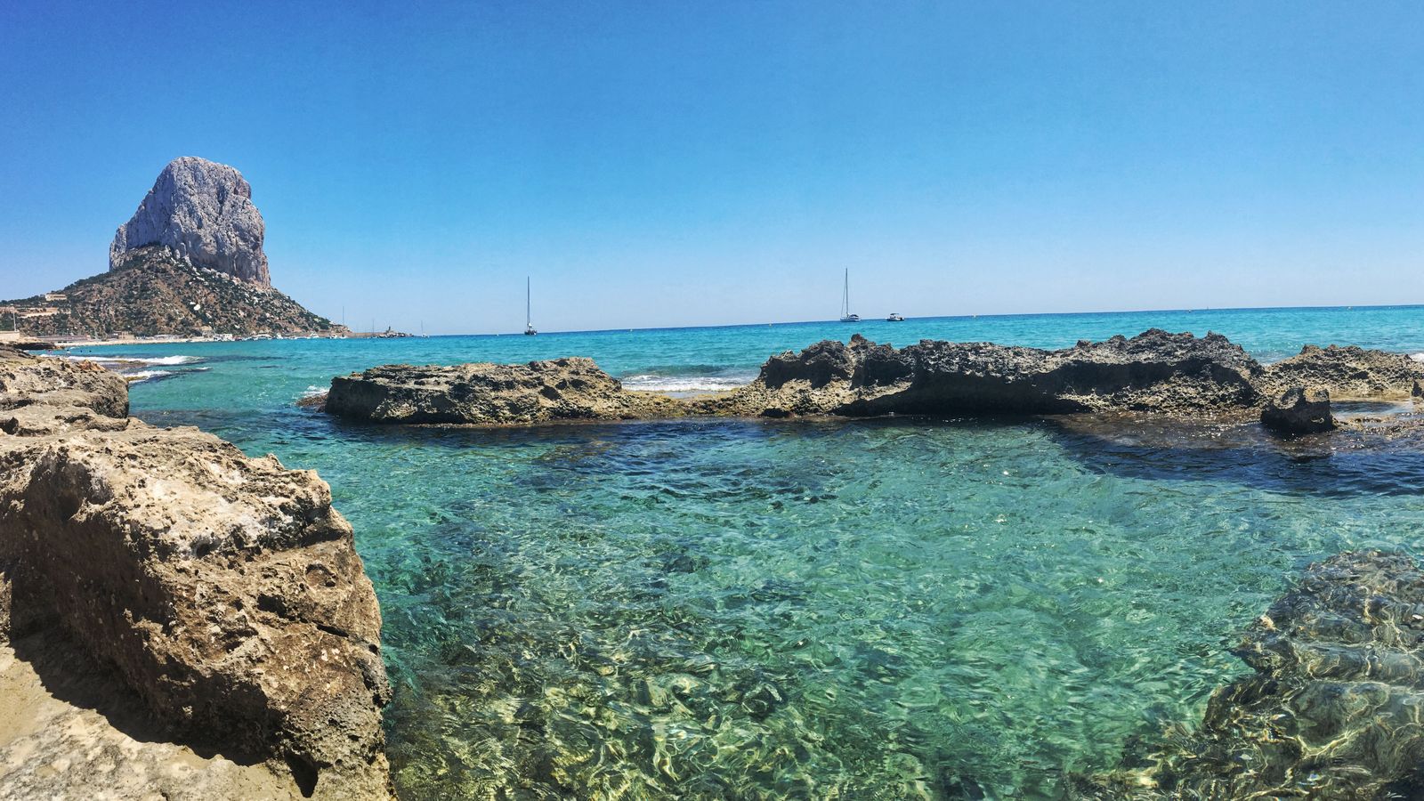 Imatge d'arxiu d'una panoràmica de Calp, a la Marina Alta