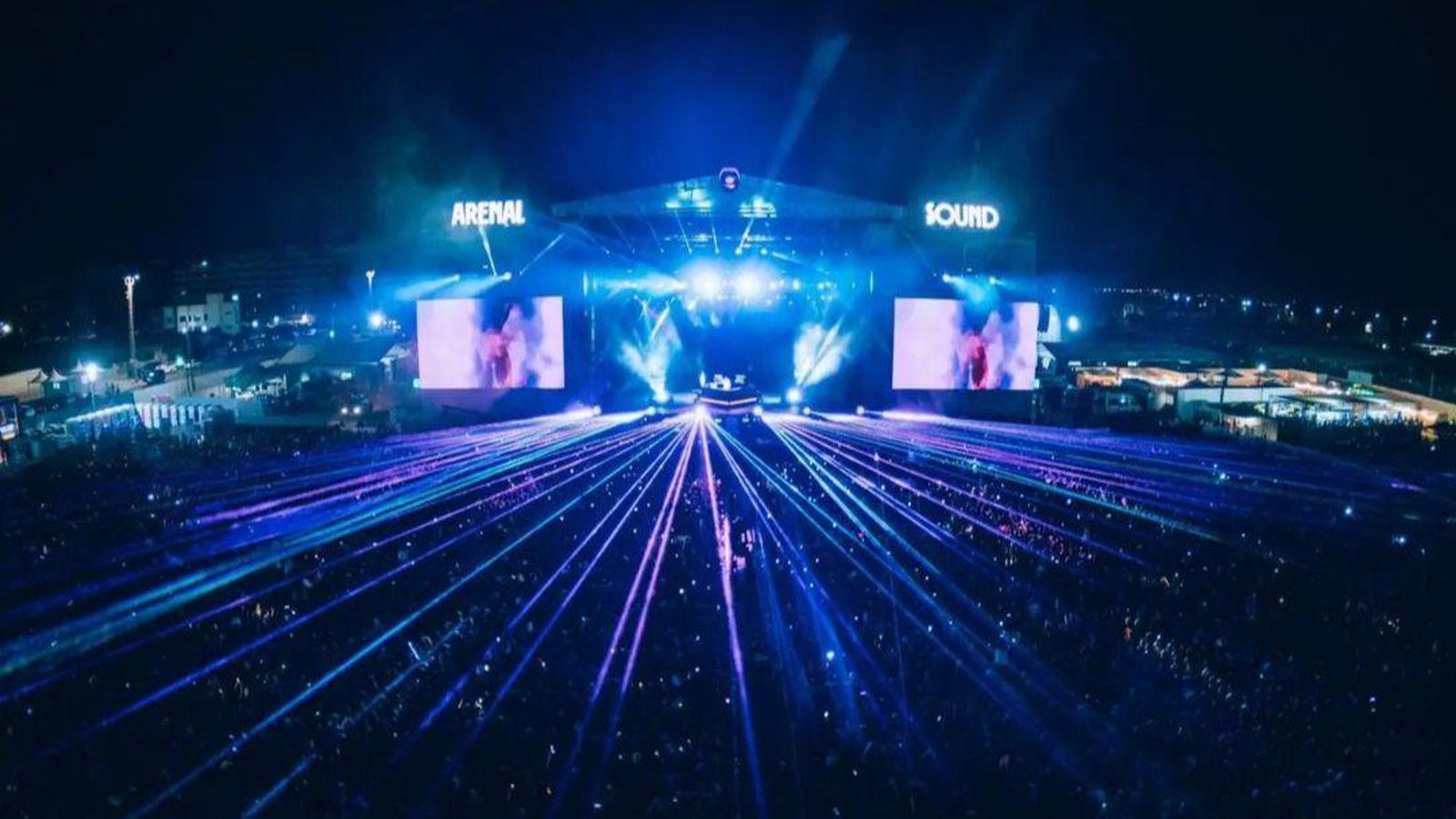 Imatge d'arxiu del concert de Bizarrap a l'Arenal Sound