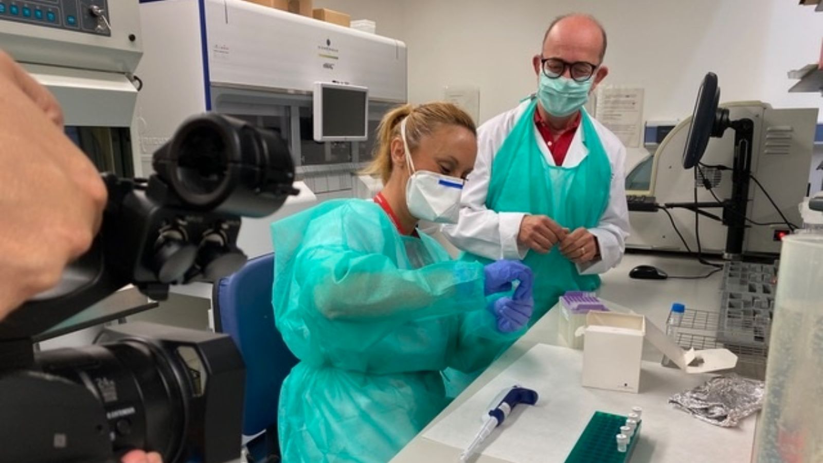 Equip d’investigació de Fisabio, en una imatge d’arxiu