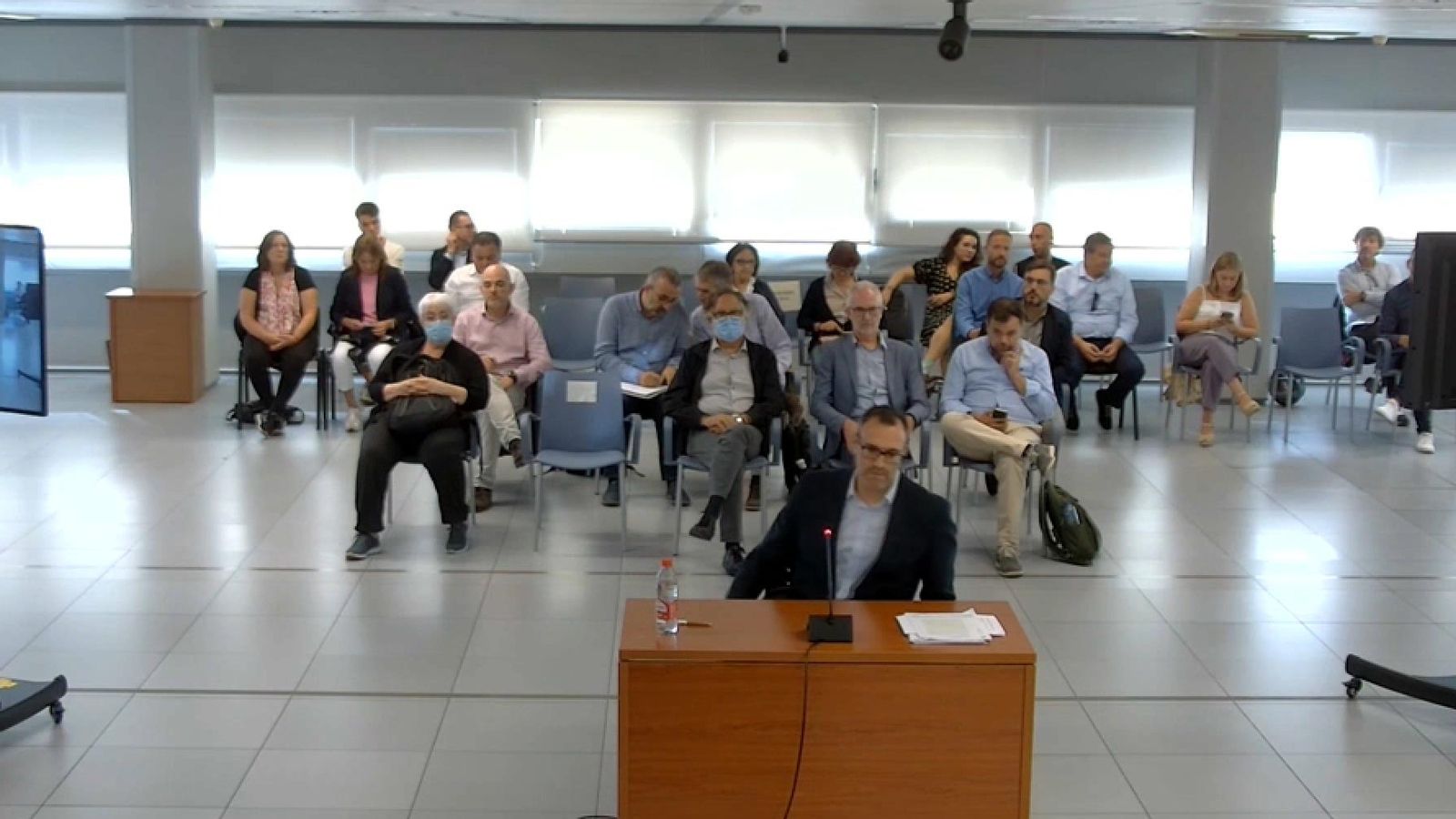Un moment de la quarta sessió del juí pel cas Alqueria