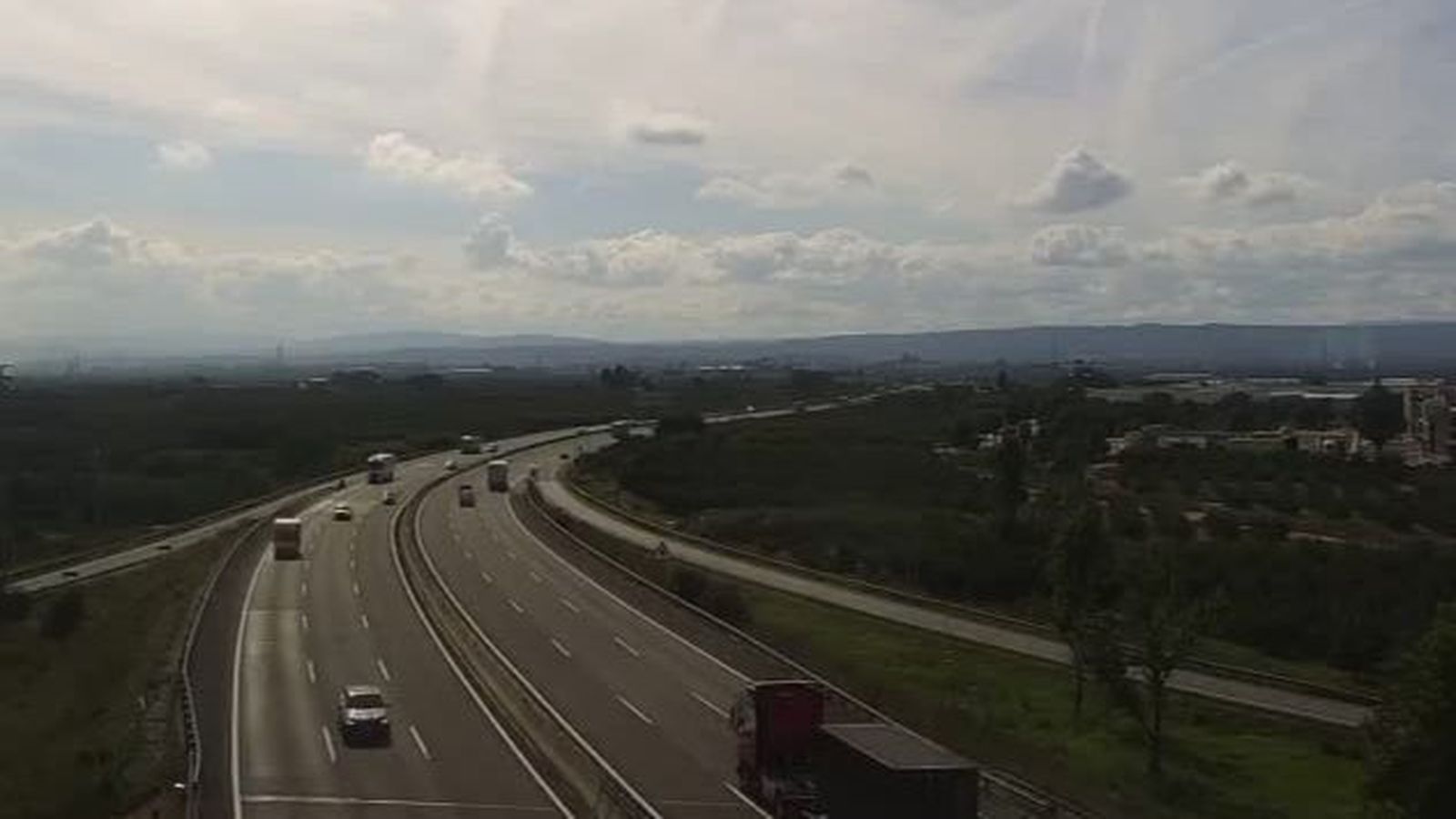 Tram de l'A-7, a l'altura de l'Alcúdia, que es tallarà a la circulació a partir del pròxim cap de setmana