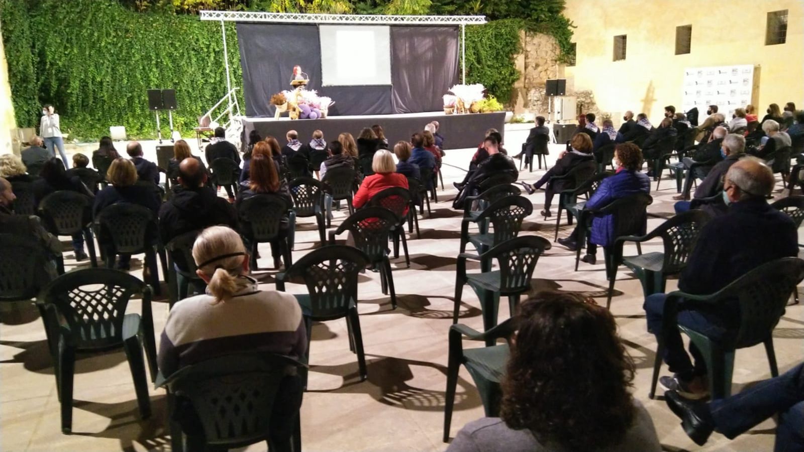 La inauguració de la fira s'ha dut a terme complint amb les mesures de seguretat