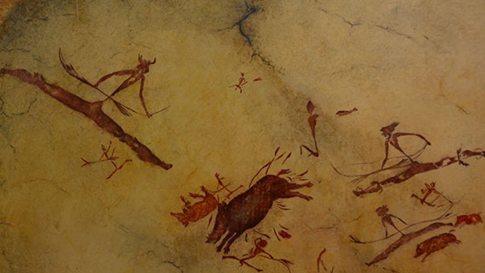 Pintura d'art rupestre de Porcar