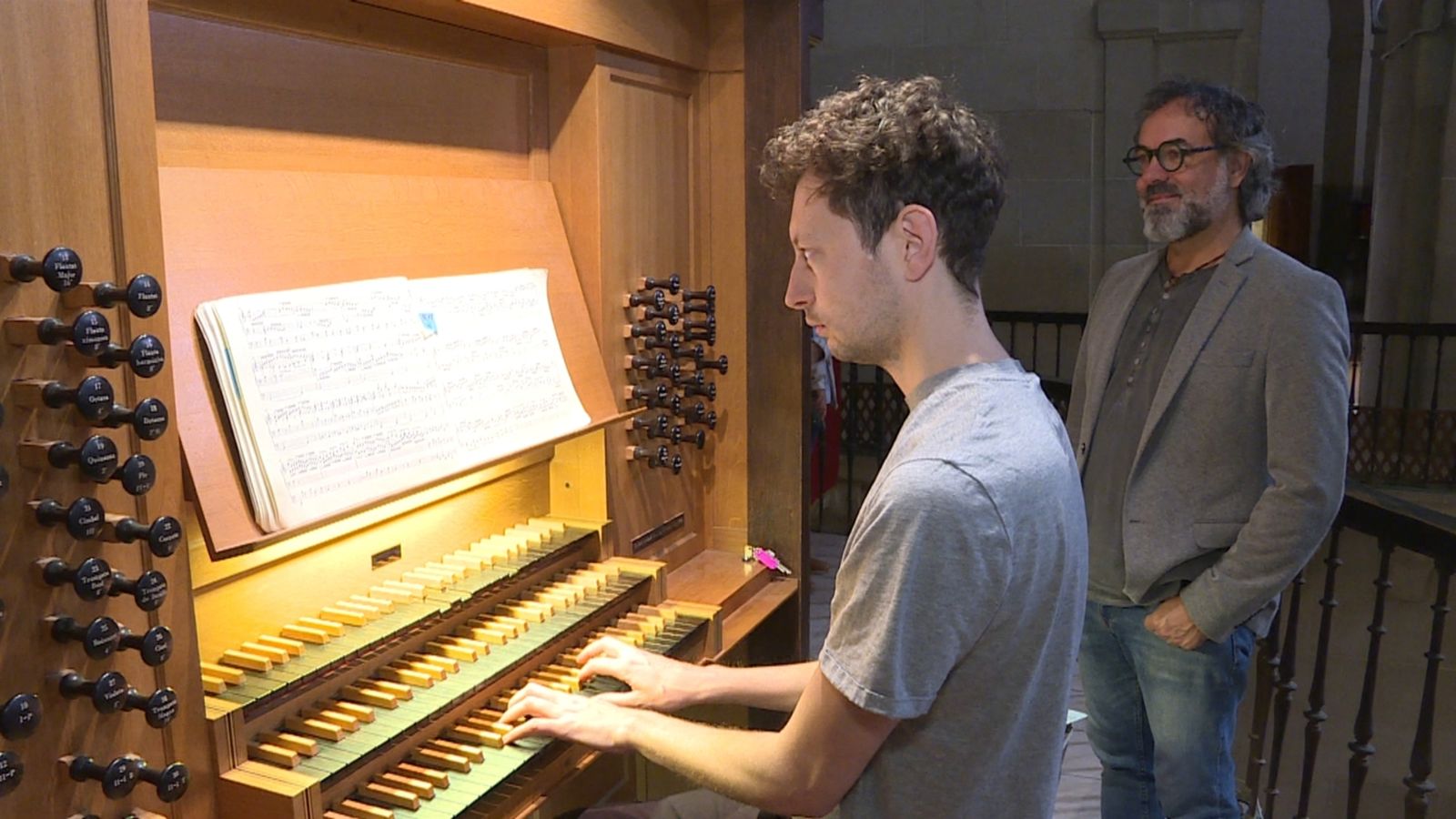 L'organista de l'Abadia de Westminster, Matthew Jorysz
