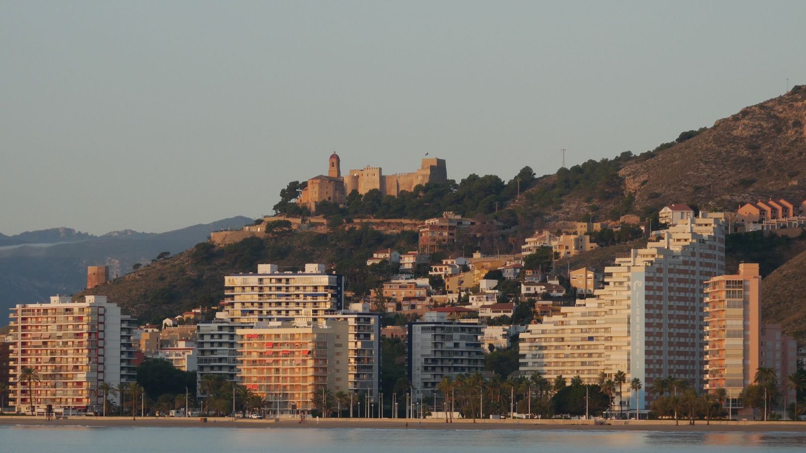 Vista panoràmica de la ciutat costanera de Cullera