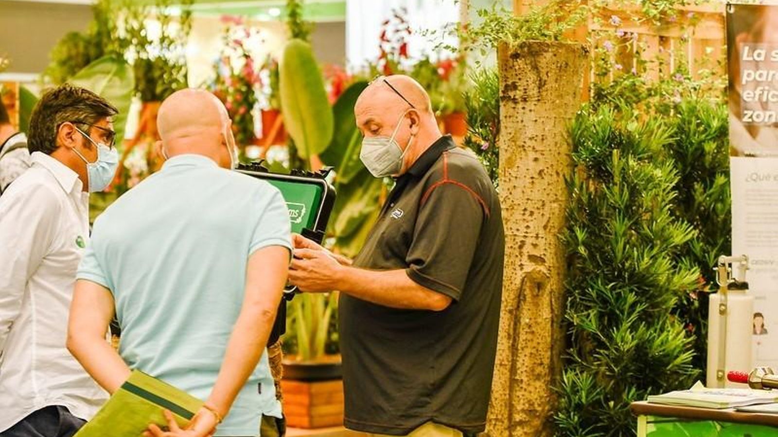 Un moment de la fira Iberflora