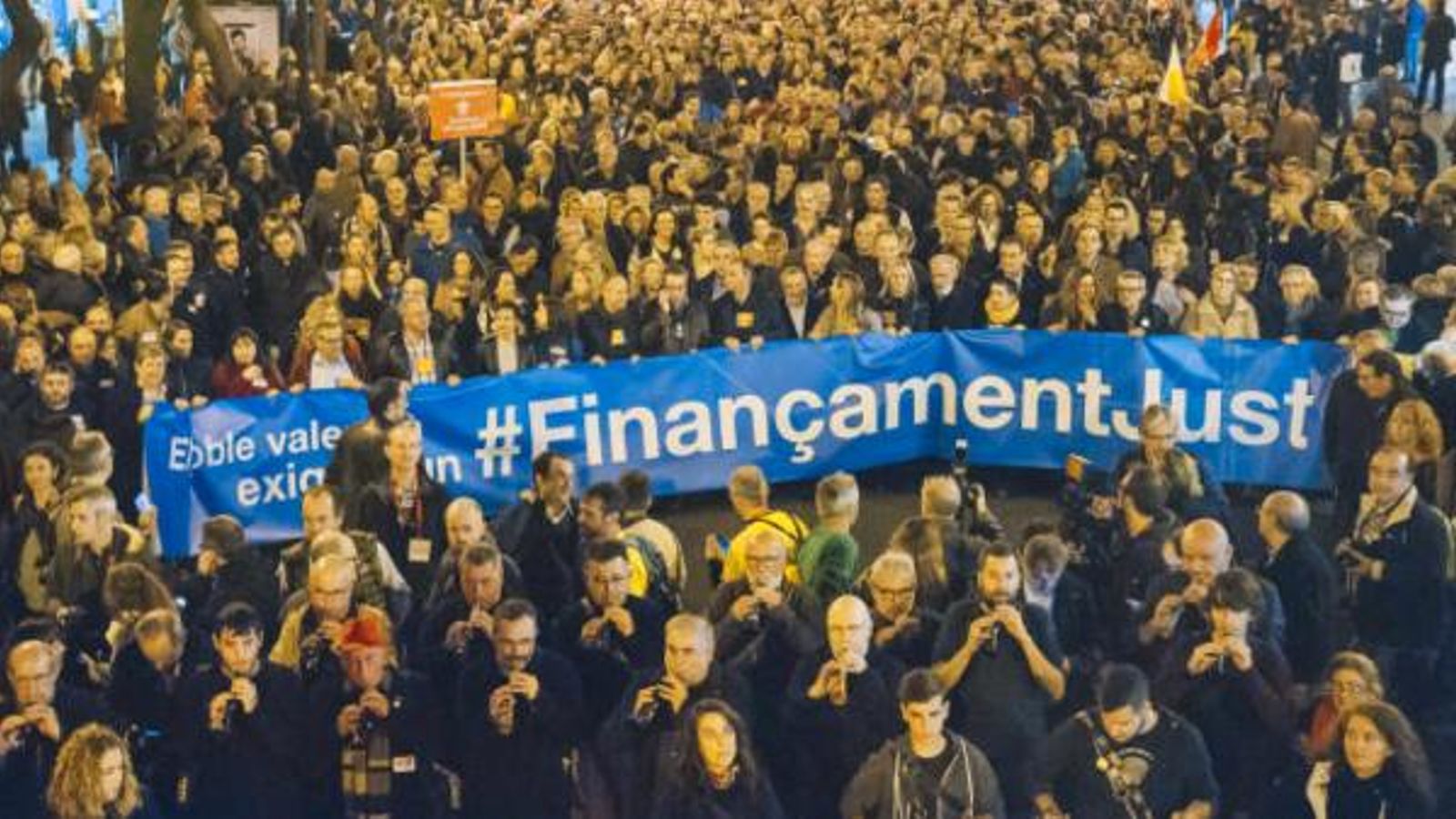 Una cadena humana reivindicarà un finançament just