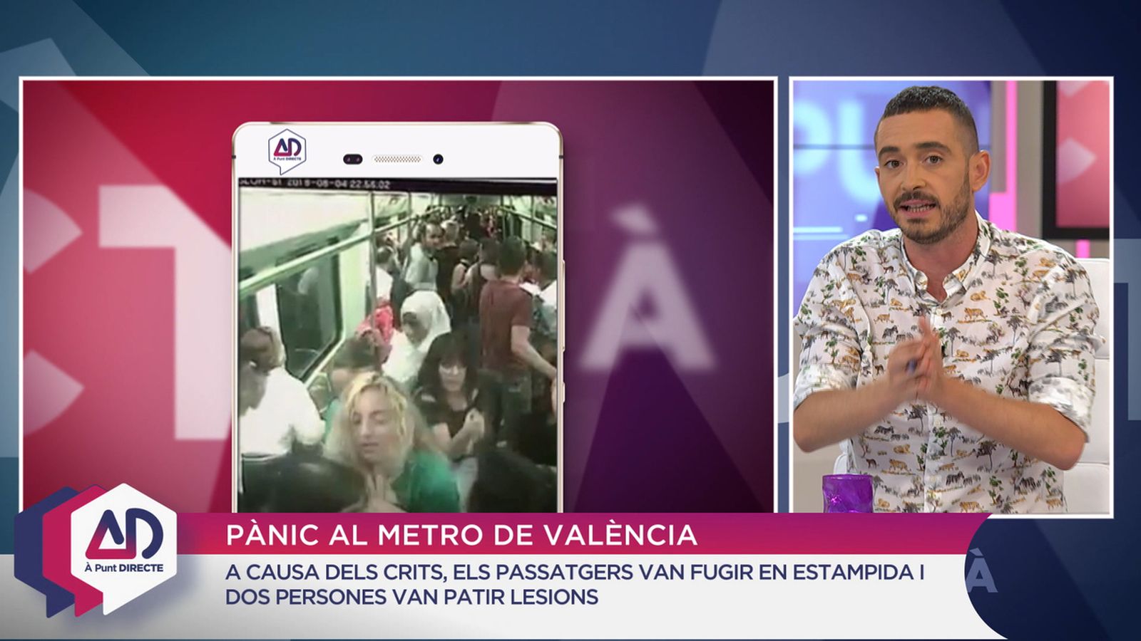 Pànic en el metro i ocupes “de luxe”