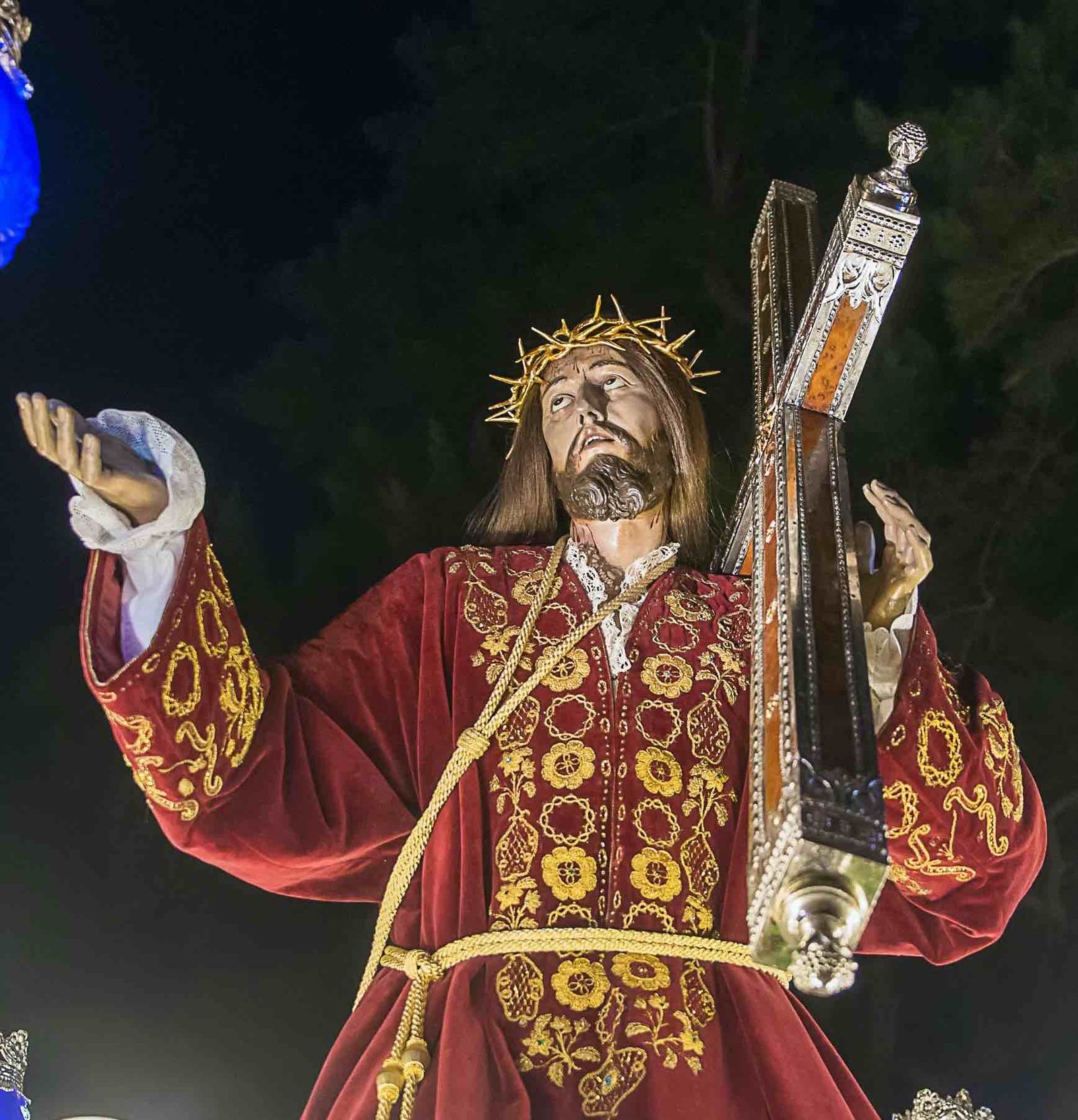 Imatge Cofraria del Perdó d'Orihuela, crist de Salzillo.