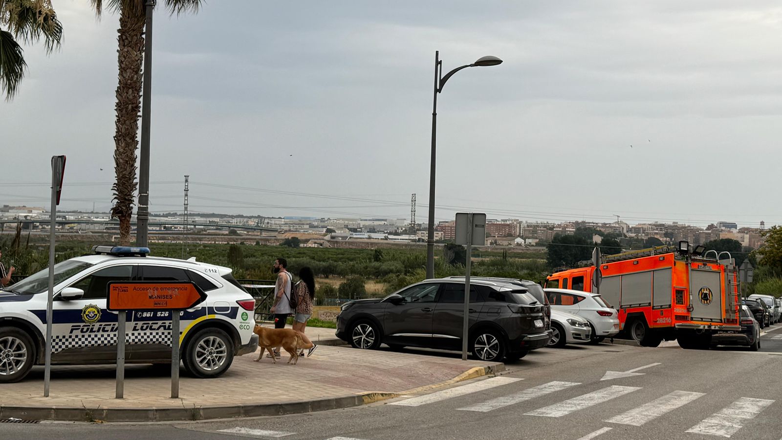 Els bombers busquen un home desaparegut mentre prenia el bany al Túria