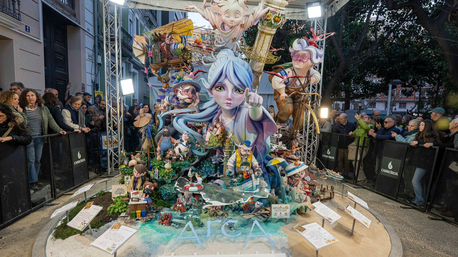 Falla infantil d'Espartero - Ramón y Cajal