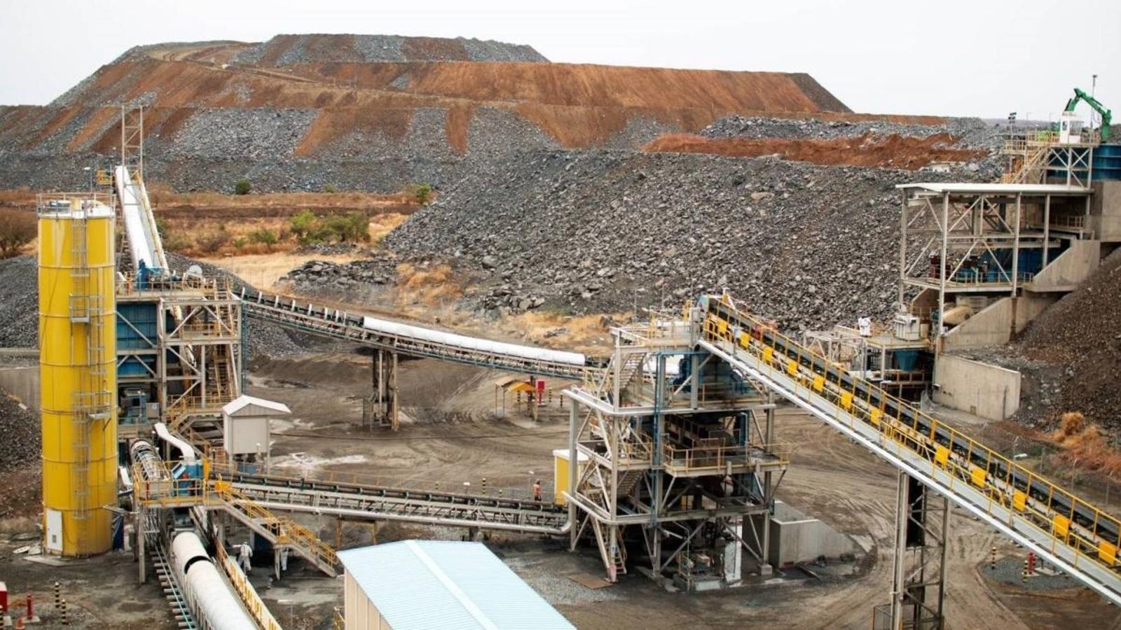 Mina d'or de Semafo, a Boungou, a l'est de Burkina Faso