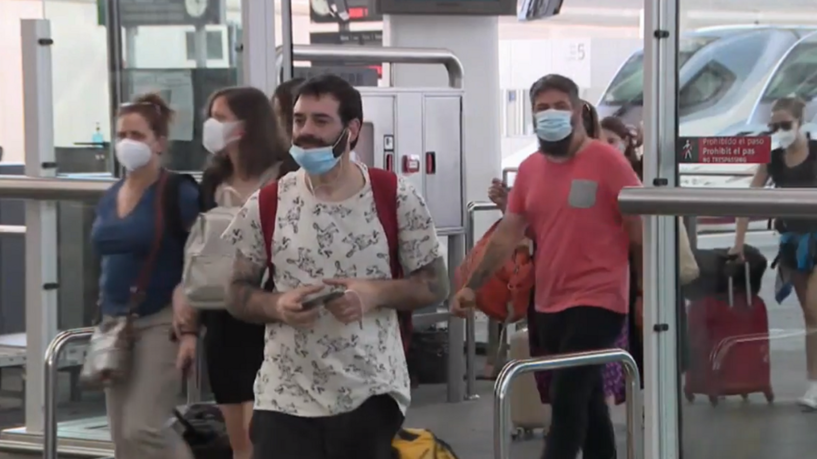 Imatge d'arxiu d'usuaris de l'Ave