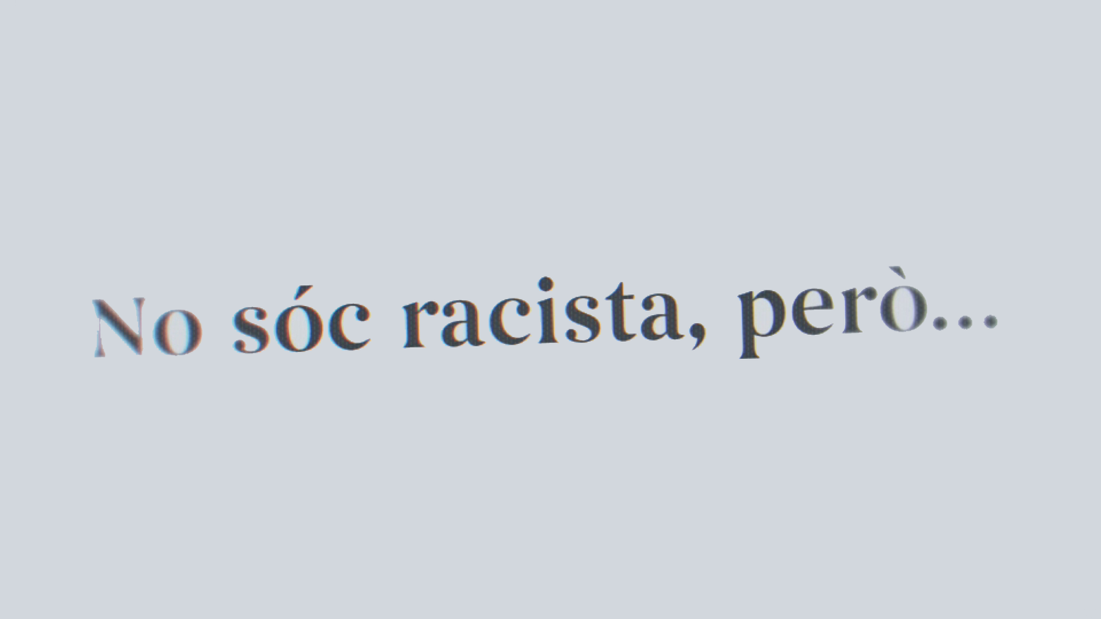 'Zoom' dedicat al racisme
