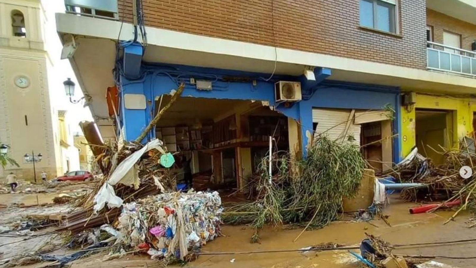 Llibreria La Moixeranga de Paiporta arrassada per les inundacions