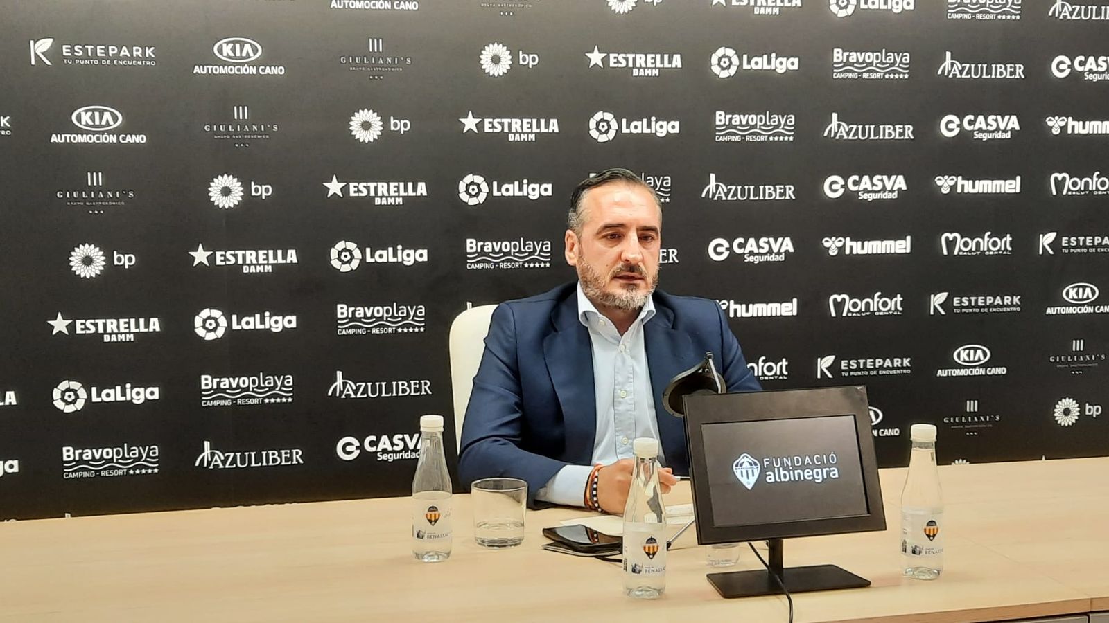 El president del Castelló, Vicente Montesinos