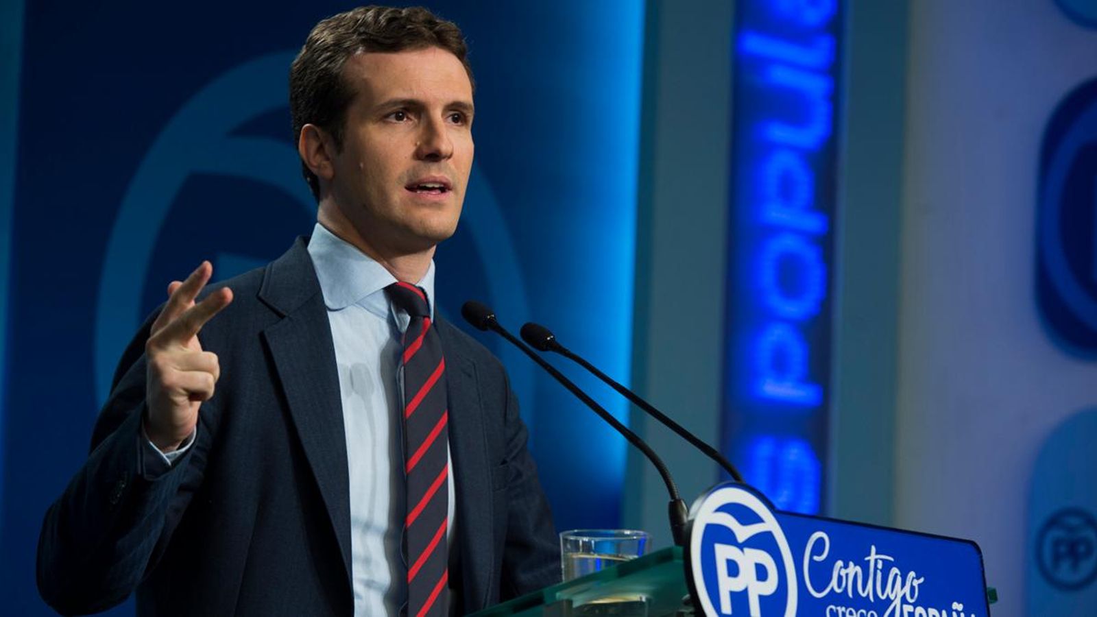Pablo Casado, sotssecretari de Comunicació del PP