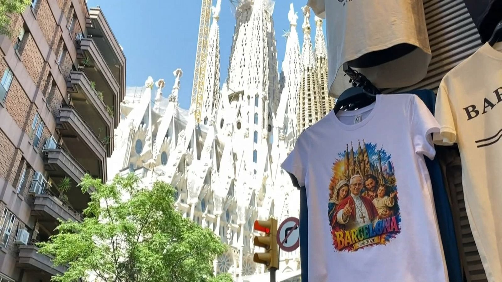 Botiga als peus de la Sagrada Família, a Barcelona