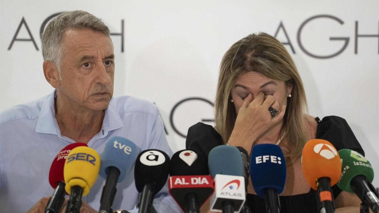 El psicòleg Mariano Navarro i la mare de Marta Calvo, Marisol Burón