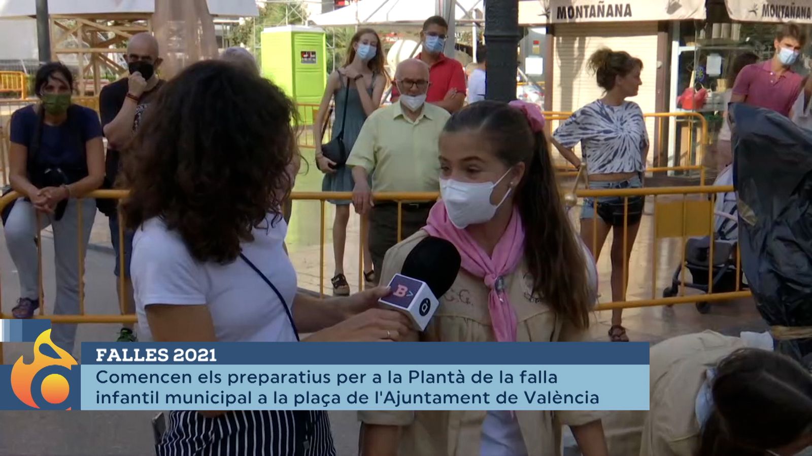 31.08.2021 | Plantà infantil a la plaça de l'Ajuntament de València
