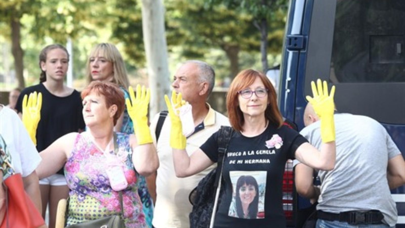 Protestes de familiars de xiquets furtats