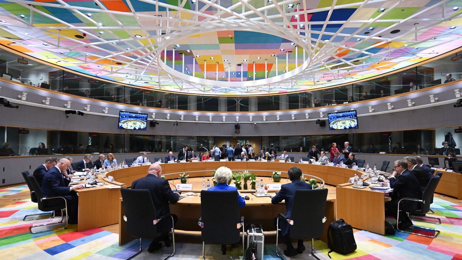 Imatge d'arxiu del Consell Europeu a Brussel·les