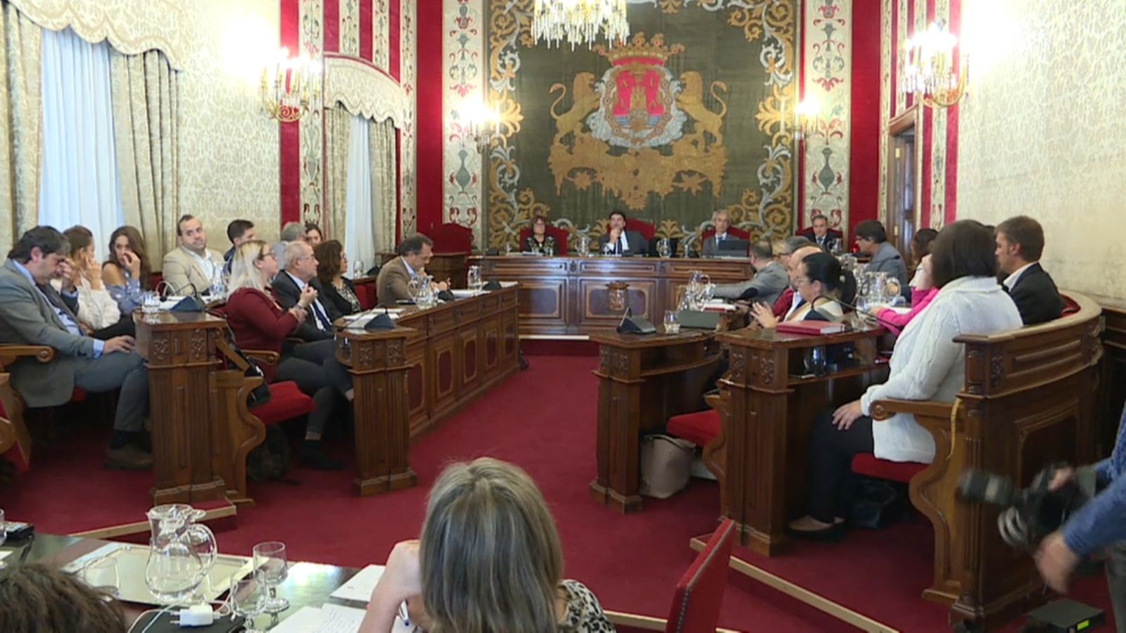 Ple de l'Ajuntament d'Alacant en una imatge d'arxiu