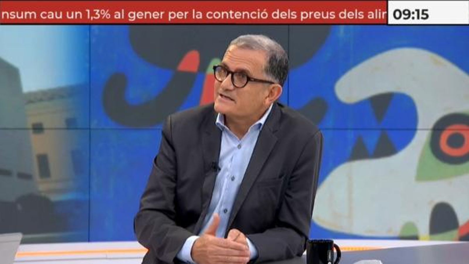 José Miguel García Cortés en 'À Punt Notícies matí'