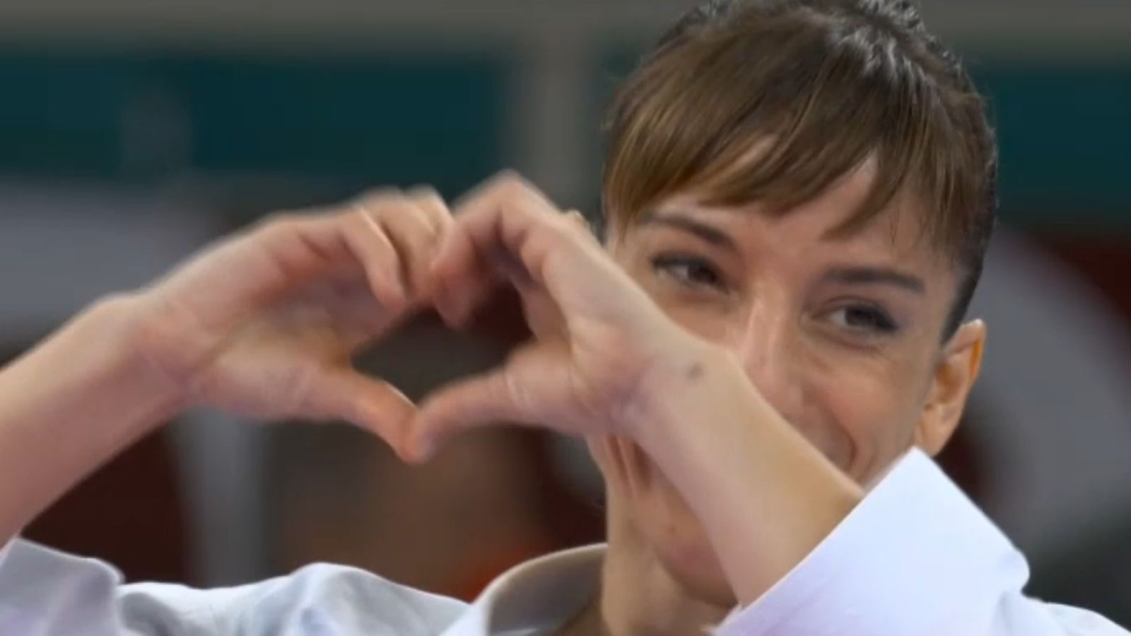 La karateka Sandra Sánchez